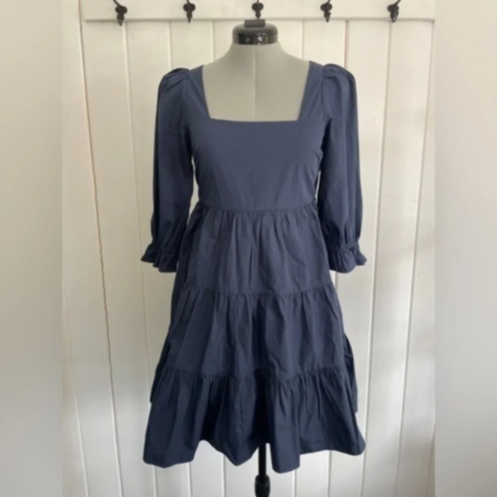 Madewell Poplin Lizzie Babydoll Dress